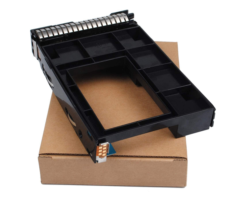  [AUSTRALIA] - 3.5" SAS SATA Drive Tray + 2.5 Adapter for HP 651314-001 651320-001 Gen8 BL420c BL460c BL465c BL660c WS460c Gen8 Blade Workstation DL160 DL320e DL360e DL360p DL380e DL380p DL385p DL560 ML310e ML350e