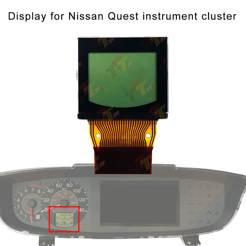  [AUSTRALIA] - ALLWAY Instrument LCD Display for Nissan Quest 2004 2005 2006 Instrument Cluster Speedometer Pixel Repair