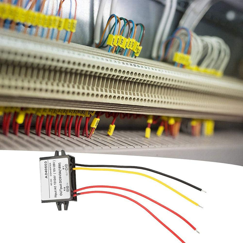  [AUSTRALIA] - AC 12V / 24V to DC 5V step-down converter AC-DC step-down power supply module (3A)