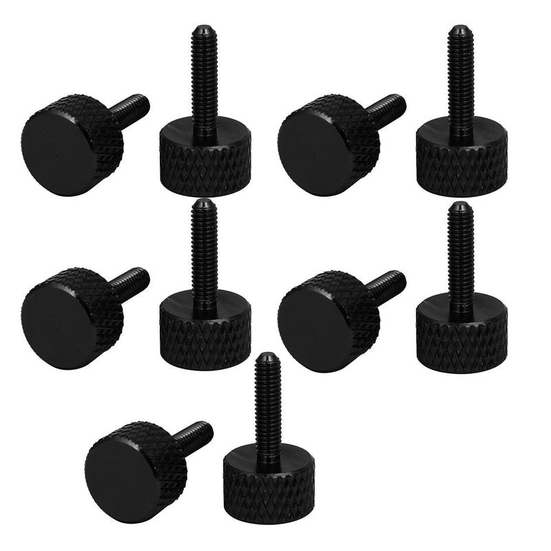  [AUSTRALIA] - uxcell Computer PC Graphics Card M3x12mm Knurled Head Thumb Screws Black 10pcs