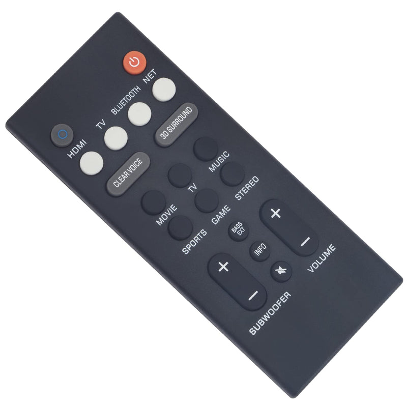 YAS-209 YAS-109 Remote Control Replacement - WINFLIKE YAS209 YAS109 Replace Remote Control for Yamaha Sound Bar ATS1090 ATS2090 YAS109BL YAS209BL YAS 109 YAS 209 ATS-1090 ATS-2090 YAS-109BL YAS-209BL - LeoForward Australia