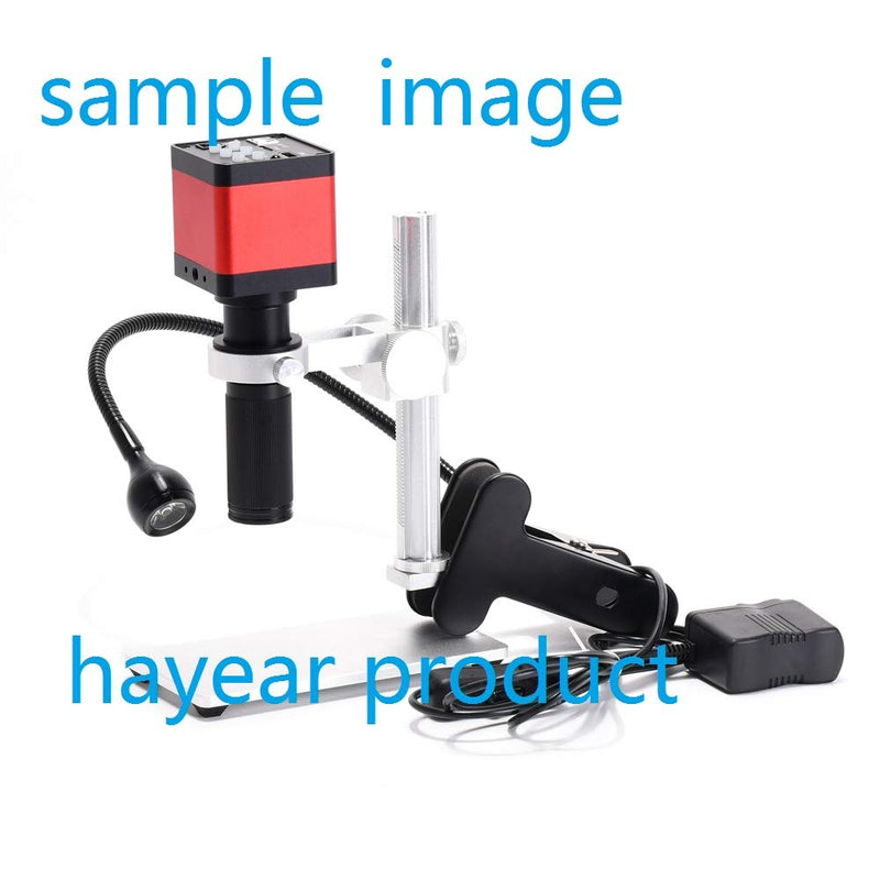  [AUSTRALIA] - HAYEAR USB Endoscope Magnifier Digital Microscope Camera Solid Base Stand 35mm Ring Holder Support All Aluminum Alloy Down and Up Adjust Portable