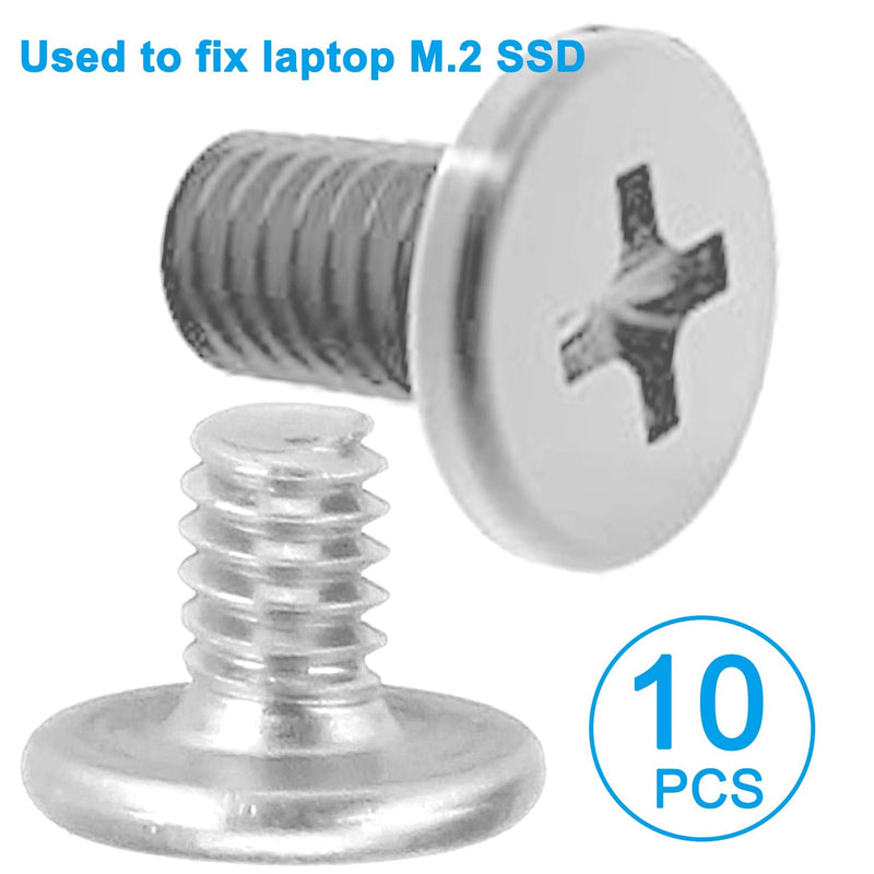  [AUSTRALIA] - M.2 SSD Standoff Screw Set, M.2 SSD NVMe Screws Mounting Kit for Asus Motherboard on Desktops and Laptops