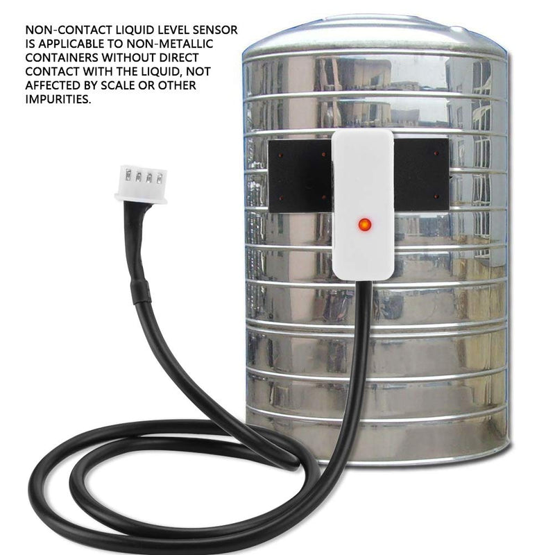 DC 24V Non-Contact Liquid Level Sensor Detection Tool High Sensitive Water Level Sensor for Non-Metallic Material Containers(XKC-Y26-NPN 24V专用) - LeoForward Australia
