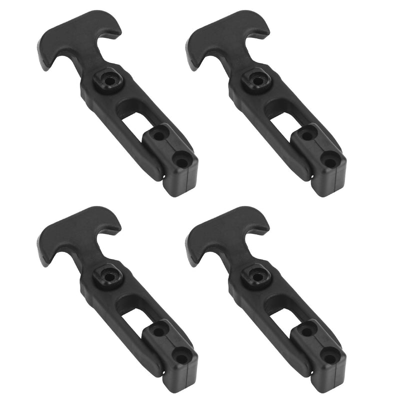 Creatyi 4 PCS Rubber Flexible T-Handle Draw Latches,for Tool Box,Cooler, Golf Cart, Engineering Machine Hood or Farm Machinery - LeoForward Australia