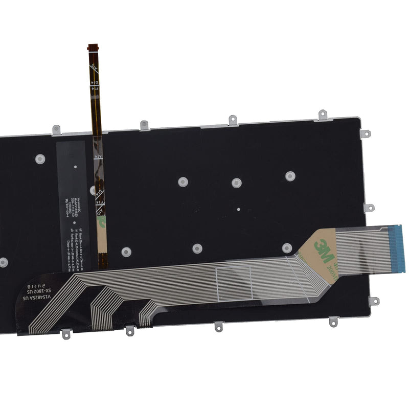  [AUSTRALIA] - TLBTEK Keyboard Replacement Compatible with Dell Inspiron 13-5000 13-5368 P69G 13-5378 13-5370 13-5379 13-7000 13-7368 13-7370 13-7373 13-7375 13-7378 13-7380 14-3480 14-3481 14-7000 Series Laptop