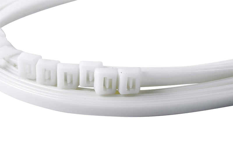  [AUSTRALIA] - Gardner Bender 46-310 DoubleLock Cable Tie, 11 inch, 75 lb, Electrical Wire and Cord Management, Nylon Zip Tie, 100 Pk, Natural White