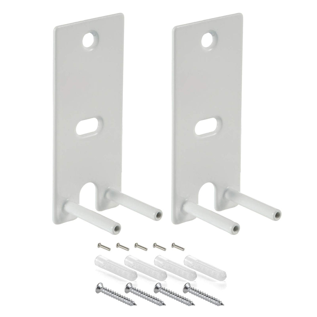  [AUSTRALIA] - NSFKCED Pack of 2 White Wall Mount Brackets for Bose OmniJewel Lifestyle 650 Home Entertainment System for Surround Speakers 700