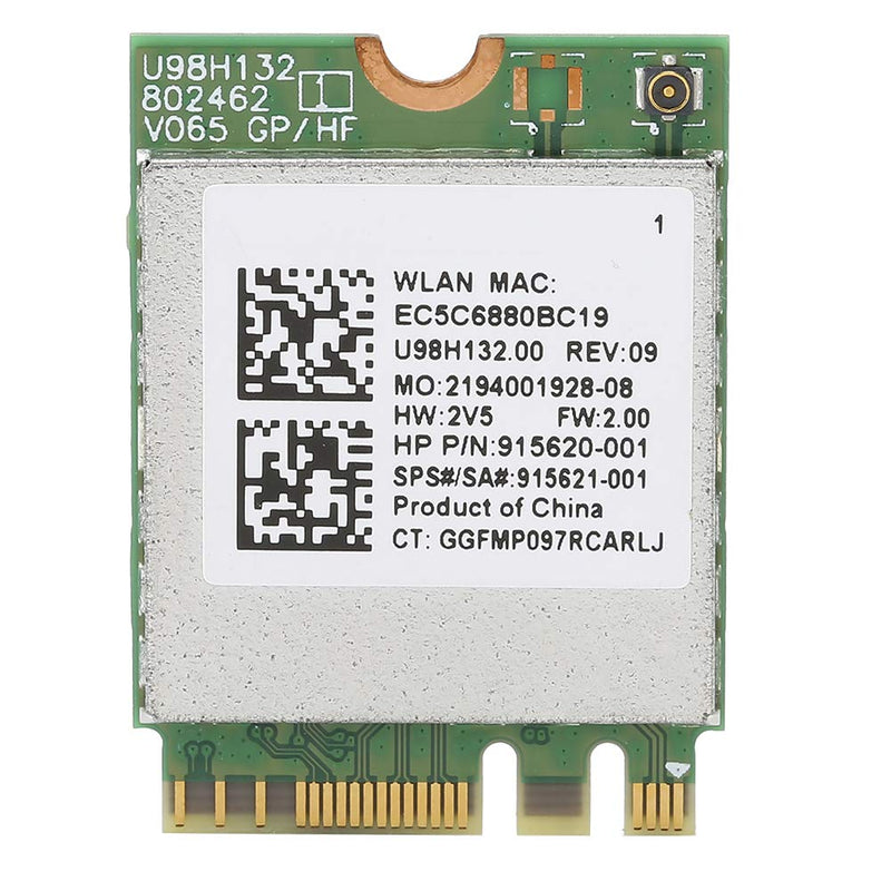  [AUSTRALIA] - 802.11 A/B/N/AC Wireless Network Card Model RTL8821CE 433M HighSpeed Transmission for Laptops Desktops Compatible for Win7/8/10