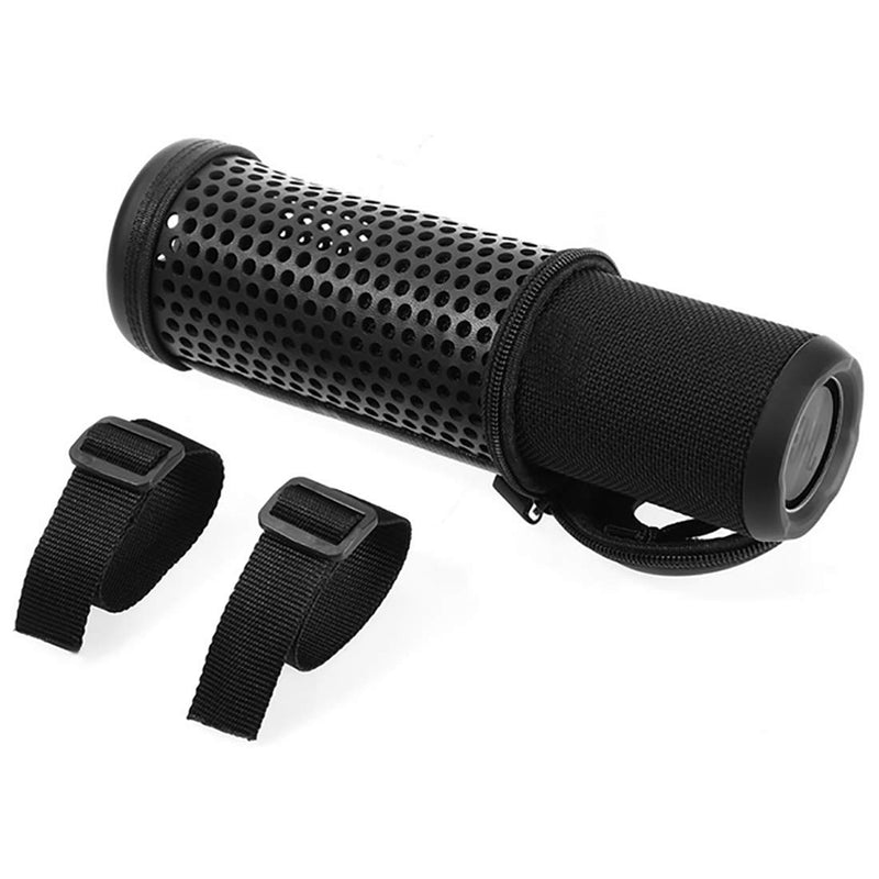 Geekria Pendant Speaker Case Compatible with JBLs FLIP 5, Replacement Protective Hard Shell Travel Carrying Bag (Black) - LeoForward Australia