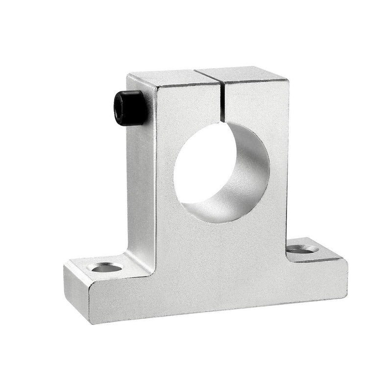  [AUSTRALIA] - uxcell SK35 Aluminum Linear Motion Rail Clamping Rod Rail Guide Support for 35mm Diameter Shaft