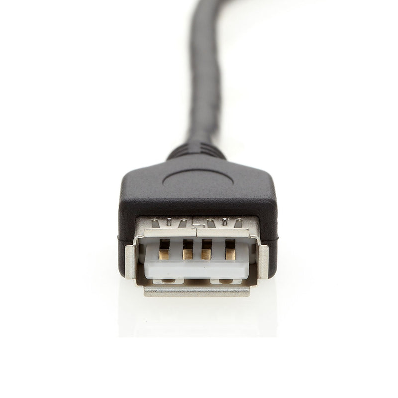 InstallerParts 3 ft USB 2.0 High Speed Extension Cable - A-Male to A-Female - Black 3 Feet - LeoForward Australia