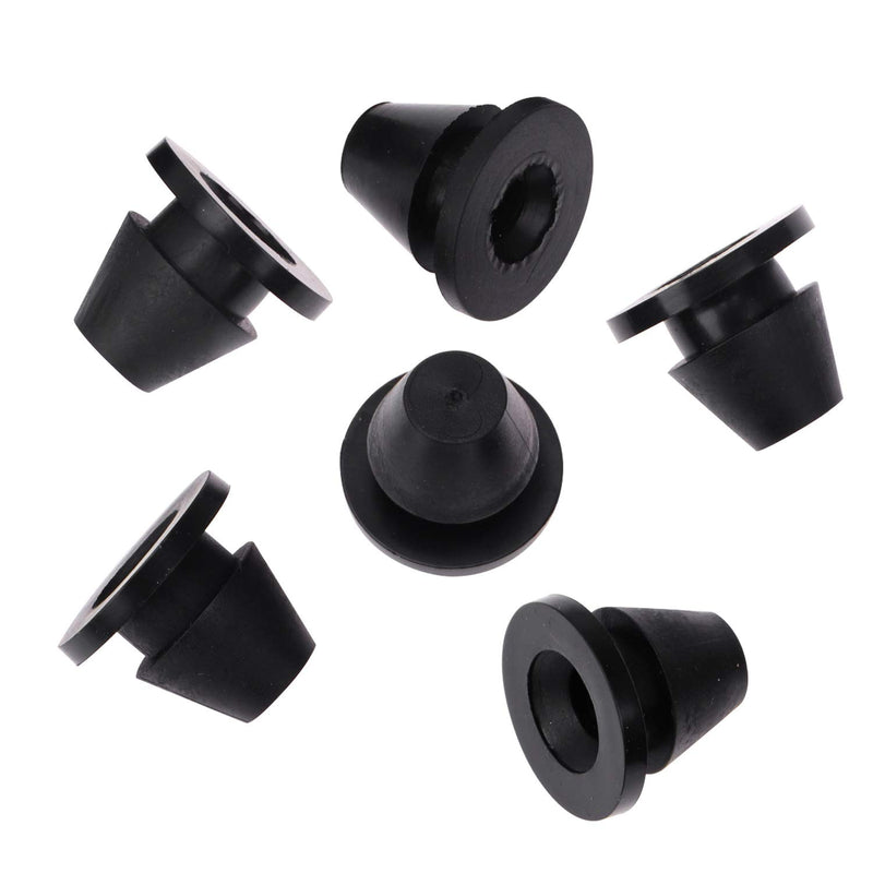  [AUSTRALIA] - 6PCS Rubber Side Cover Grommets For Harley Street Electra Road Glide King 2008-2016,Replaces OEM 0521-1234
