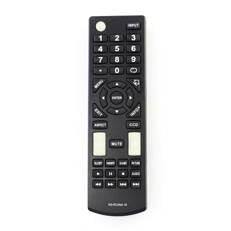 New NS-RC4NA-16 Replace Remote Control NSRC4NA16 fit for Insignia LED TV HDTV NS-32D220NA16 NS-40D420NA16 NS-40D420MX16 NS-32D421NA16 NS-19D220NA16 NS-24D220NA16 NS-28D220NA16 NS-32D420NA16 - LeoForward Australia