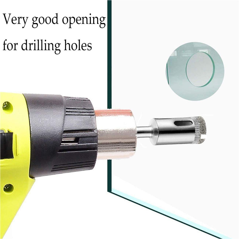 1/2" Inch Diamond Drill Bit Hole Saw for Tile Glass Marble Granite Fiberglass Ceramic Tool (5 Pack) 1/2"-5pack - LeoForward Australia