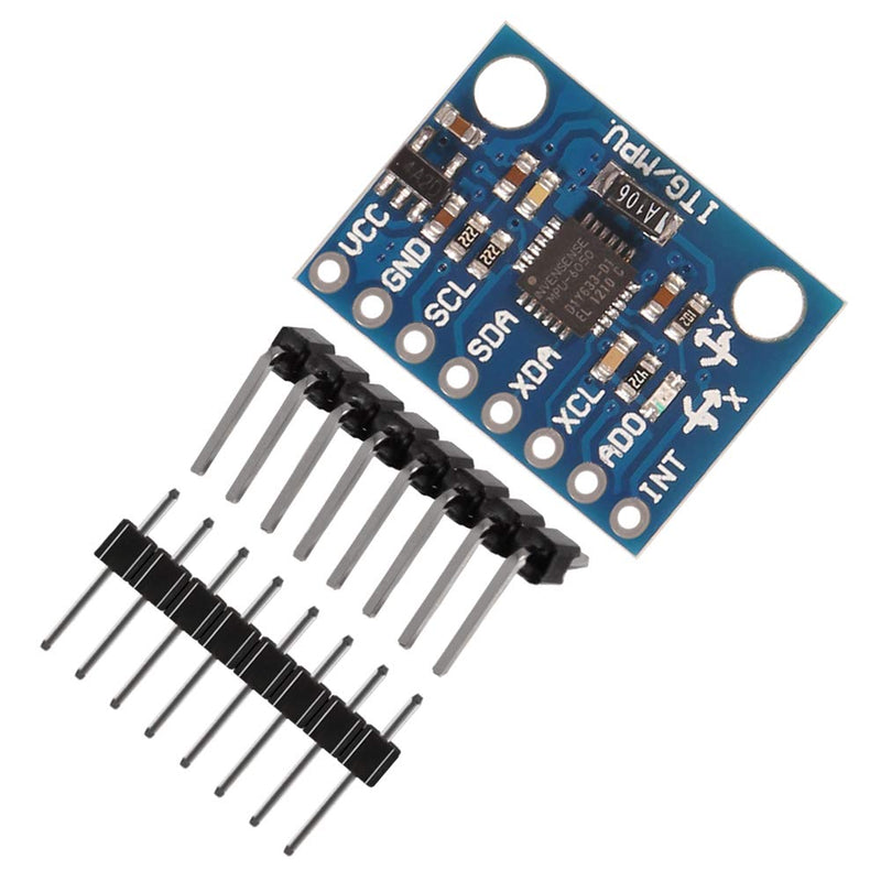 D-FLIFE 8pcs GY-521 MPU-6050 MPU6050 3 Axis Accelerometer Gyroscope Module 6 DOF 6-axis Accelerometer Gyroscope Sensor Module 16 Bit AD Converter Data Output IIC I2C for Arduino - LeoForward Australia