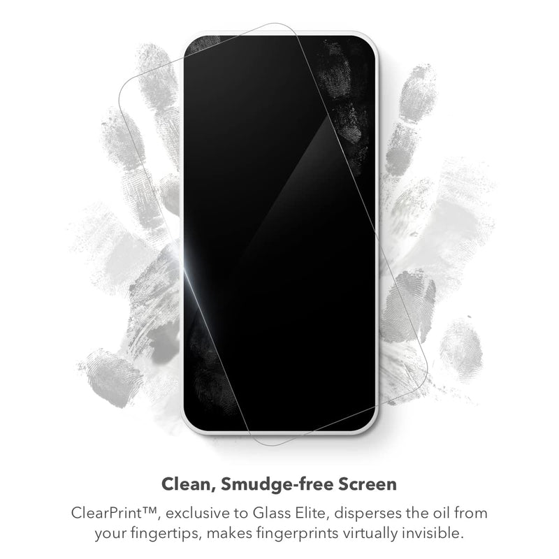  [AUSTRALIA] - ZAGG Invisible Shield Glass Elite Privacy Screen Protector for Apple iPhone 14 Pro - Two-Way Privacy Filter, 4X Stronger, Anti-Fingerprint Technology, Easy to Install