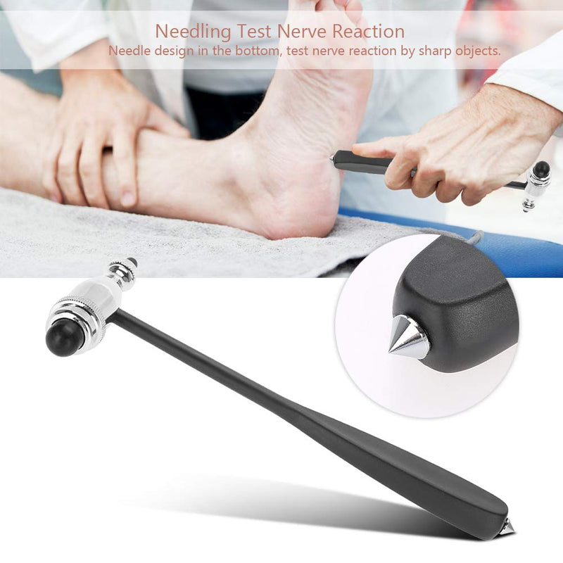  [AUSTRALIA] - Neurological Reflex Hammer, Medical Neurological Hammer Humanized Diagnostic Percussion Muscle Reflex Hammer Health Care