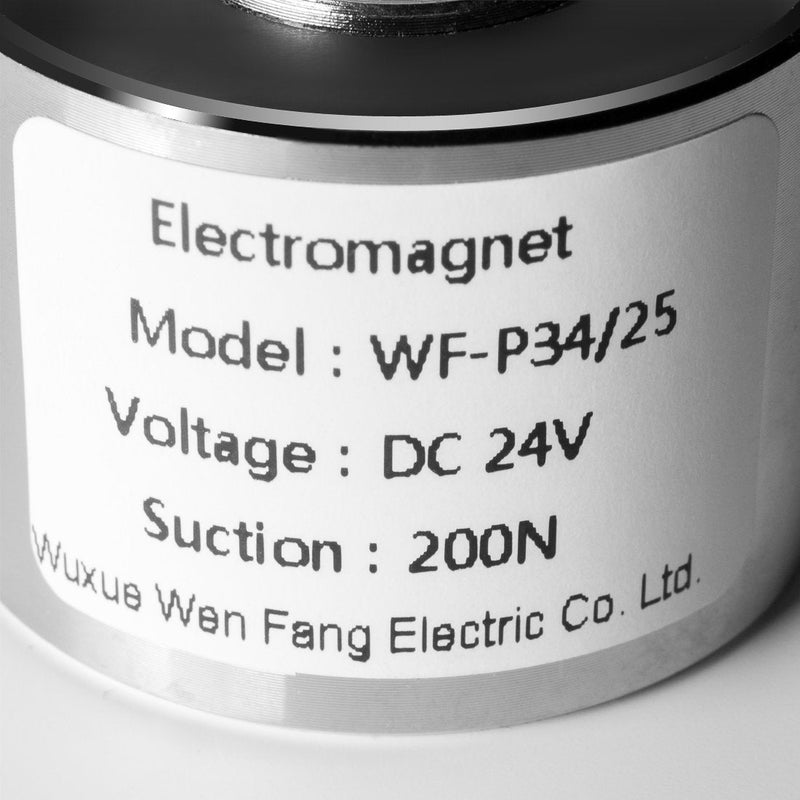  [AUSTRALIA] - sourcing map 24V DC 200N 0.3LB Electric Lifting Magnet Electromagnet Solenoid Hold