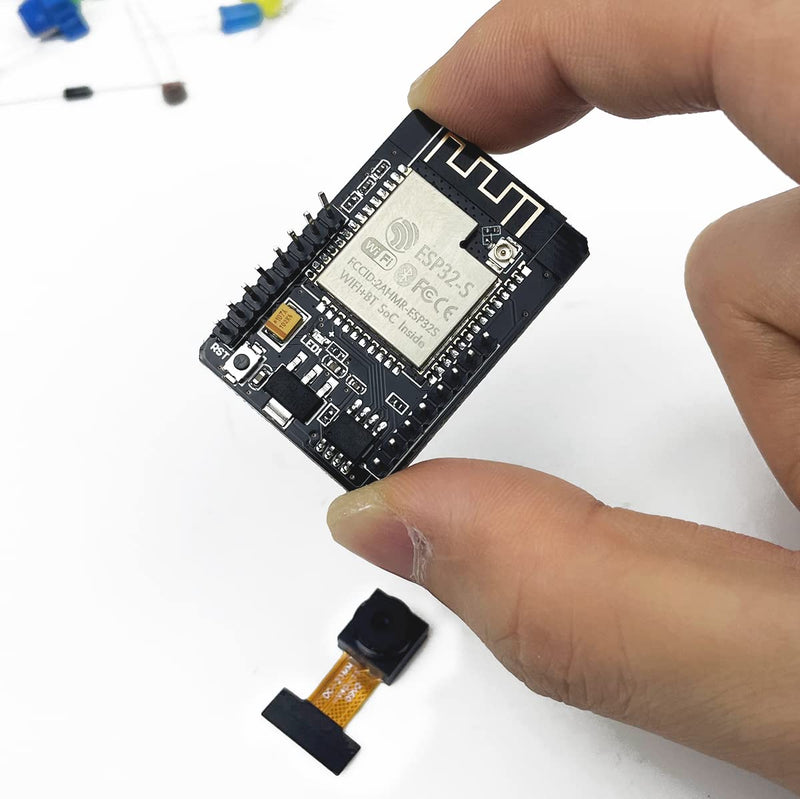  [AUSTRALIA] - Hosyond 2Pcs ESP32-CAM Wireless Development Board with Camera Module OV2640 Compatible with Arduino