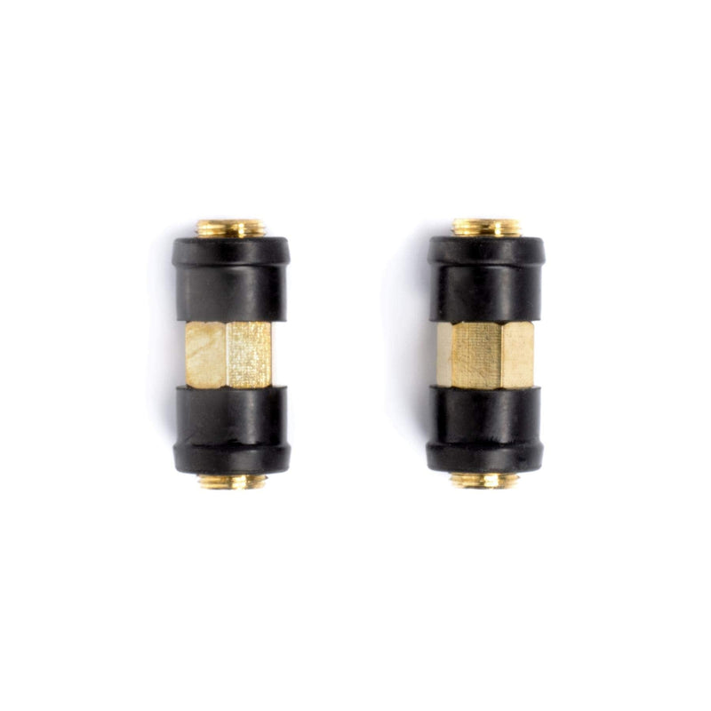  [AUSTRALIA] - Weather Sealed Cable Extension Coupler - 4 Pack - Cable Extension Adapter (Barrel Splice - Coupler) - Connects Two Coaxial Video Cables (Female to Female Connector) 3GHz Rated, 4 Count, in Gold