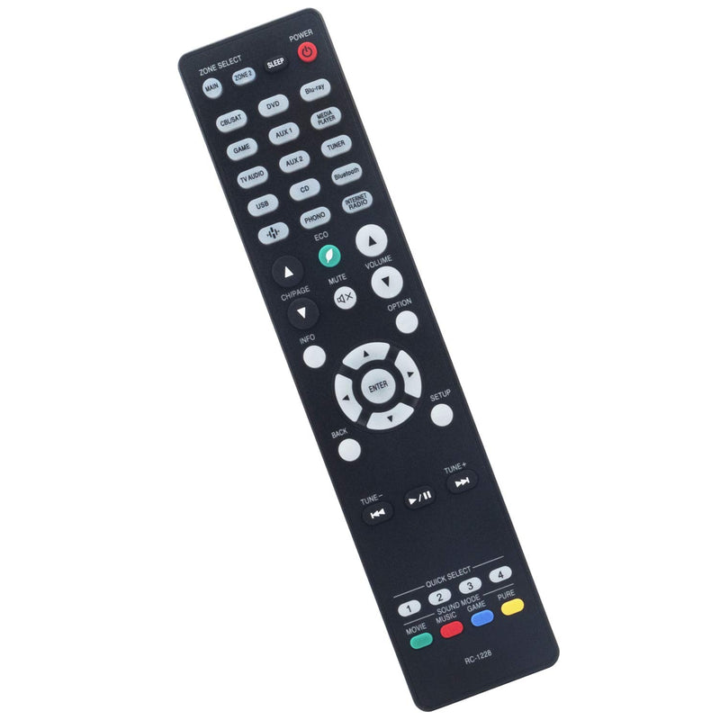 RC-1228 Replace Remote Applicable for Denon AV Receiver AVR-X2400H AVR-S730H AVR-S930H AVR-X3400H AVR-S950H AVR-S920W AVR-X2300W AVR-X1300W AVR-X3200W AVR-X2200W AVR-S910W AVR-X5200W AVR-X3300W - LeoForward Australia