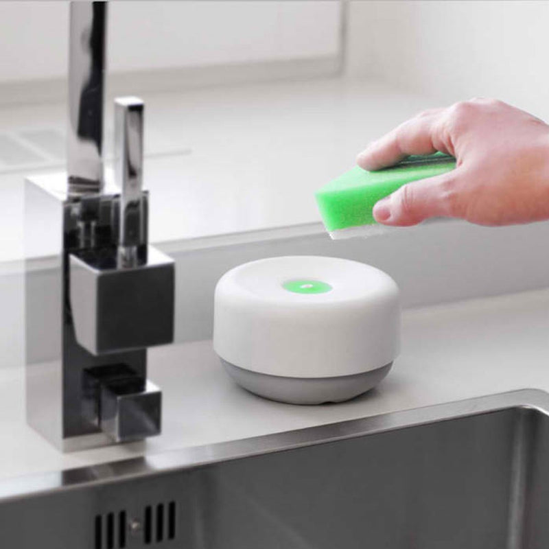  [AUSTRALIA] - IPPINKA Push Dish Soap Dispenser, White, Sustainable