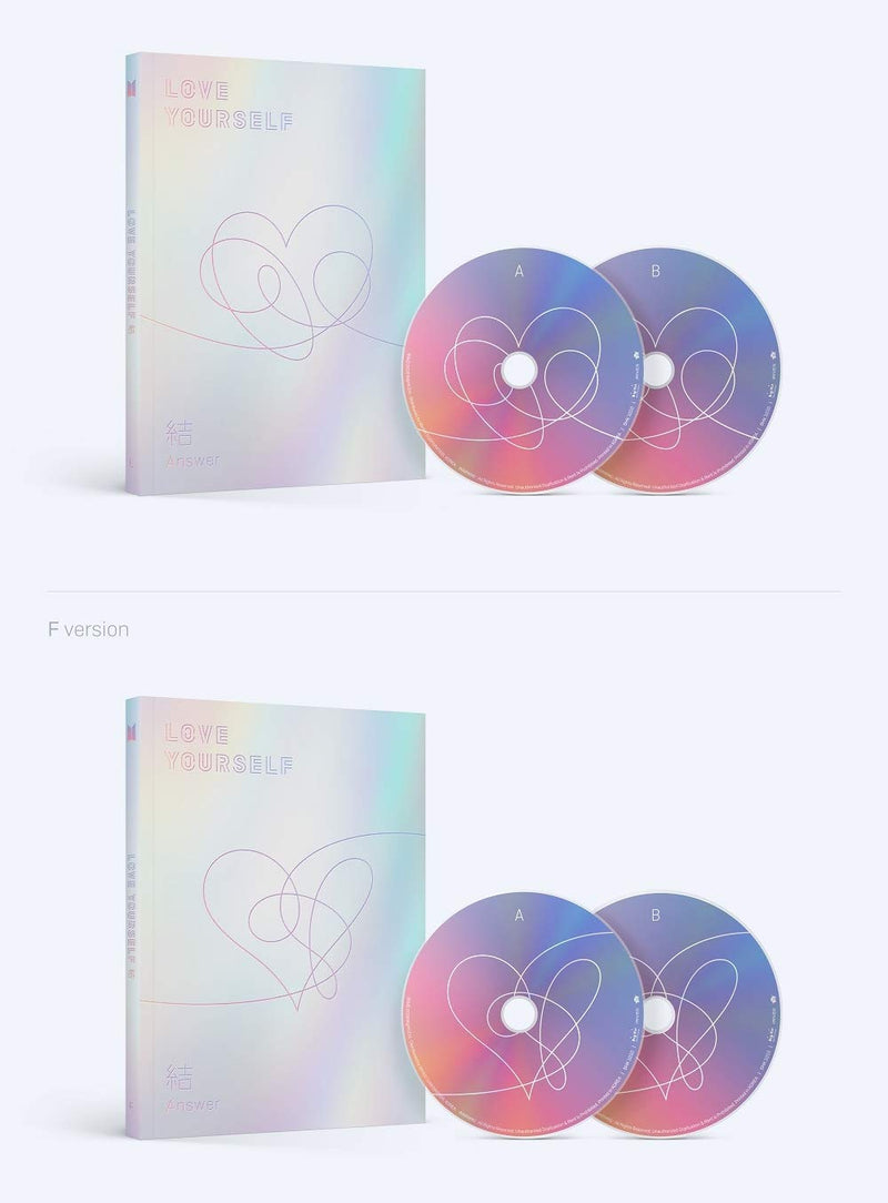  [AUSTRALIA] - BTS - LOVE YOURSELF 結 Answer [L ver.] 2CD+Photobook+Mini Book+Photocard+Sticker Pack+Free Gift