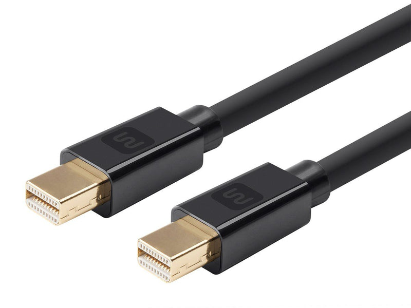 Monoprice Select Series Mini DisplayPort 1.2 Cable, 6ft , Black 6 Feet - LeoForward Australia