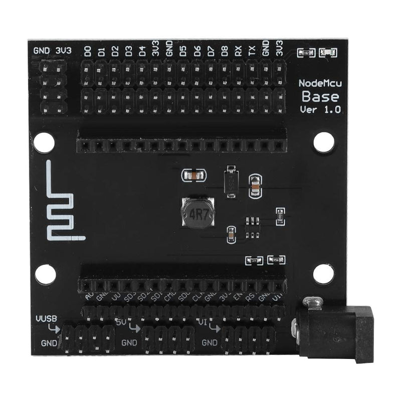  [AUSTRALIA] - 125 NodeMcu Base ESP8266 Testing DIY Board, NodeMcu ESP8266 WiFi Development Plate Base for LoLin V3 NodeMcu Lua WiFi Development Board
