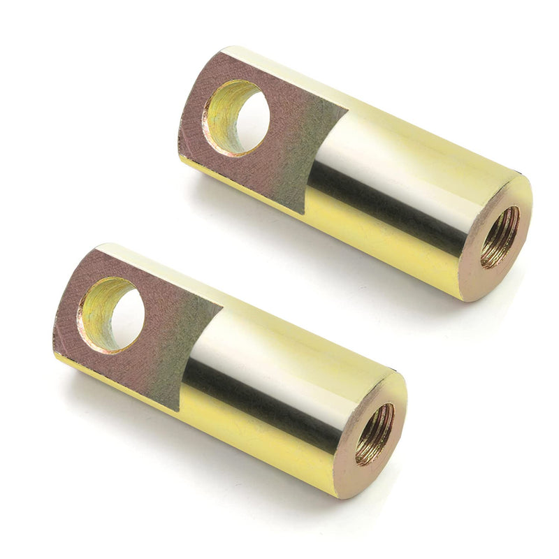  [AUSTRALIA] - Othmro 2Pcs Cylinder Clevis Y Joint M12x1.25 Female Thread Y Connector 62mm Length Air Cylinder Rod Clevis End Pneumatic Air Cylinders for Chemical Industry Textile Industry Electronic