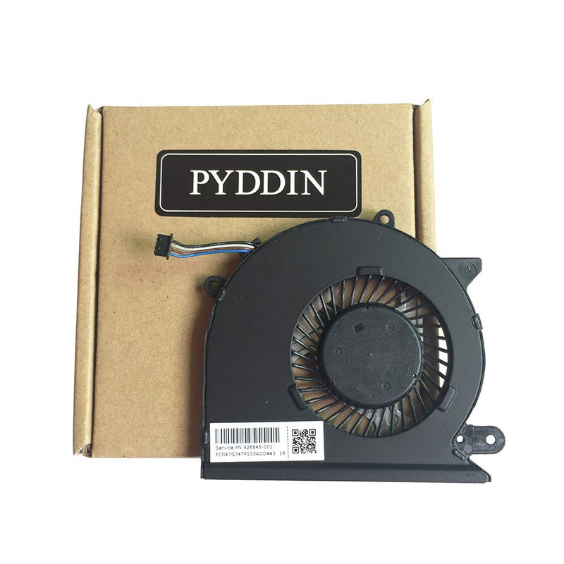  [AUSTRALIA] - PYDDIN CPU Cooling Fan Replacement for HP Pavilion 15-CD 17-AR Series 15-CD007CA 15-CD040WM 15-CD051NR 15-CD075NR 15-CD073TX 15-CD075TX 15-CD074CL 15-CD076CL P/N: 926845-001 TPN-Q190 TPN-Q192 4-pin