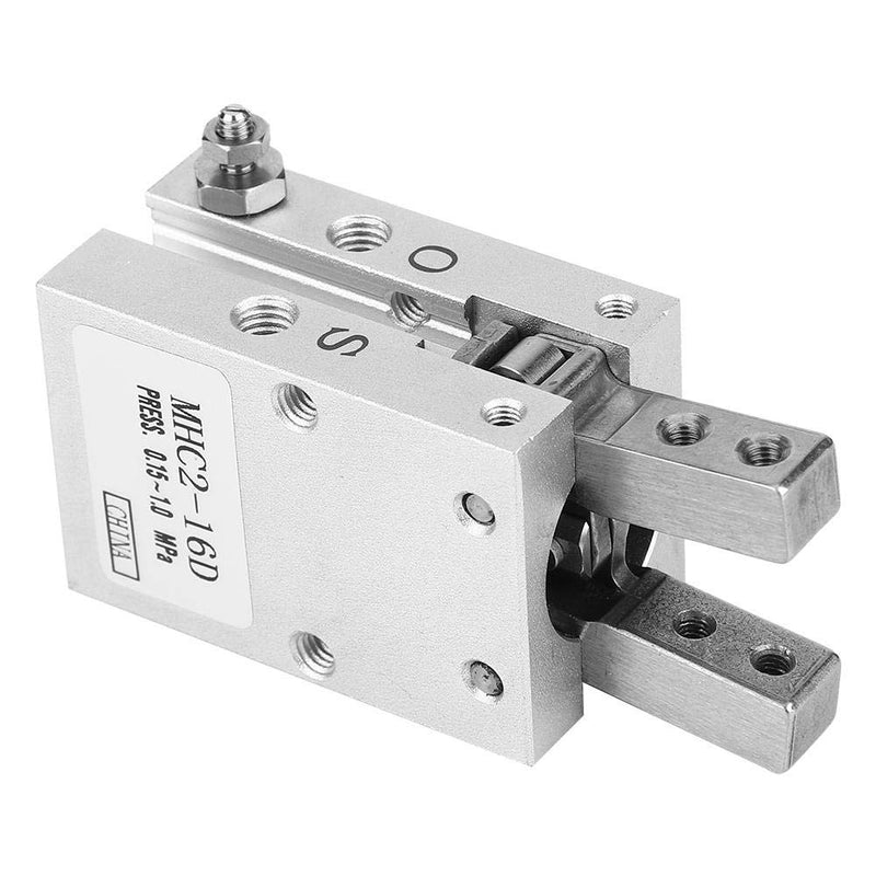 Gripper Pneumatic Cylinder MHC2-10D / 16D 20mm Inner Diameter Wide Finger Parallel Style Air Gripper Pneumatic Cylinder(MHC2-16D) - LeoForward Australia