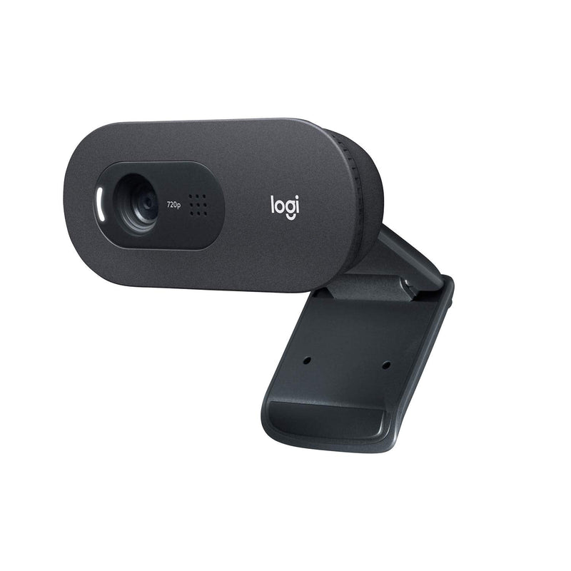  [AUSTRALIA] - Logitech C505 HD Webcam - 720p HD External USB Camera for Desktop or Laptop with Long-Range Microphone, Compatible with PC or Mac