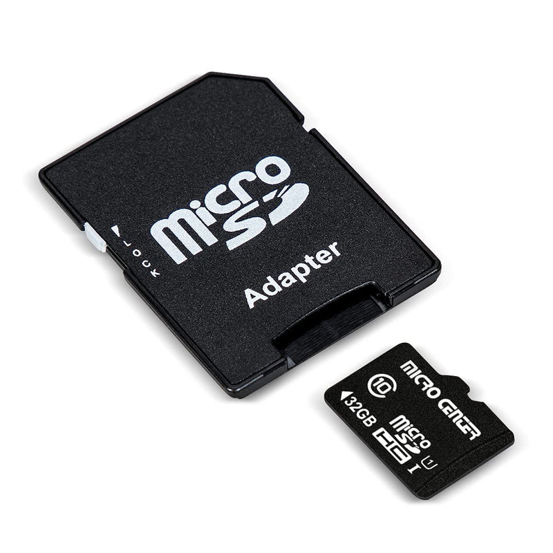 [AUSTRALIA] - Micro Center 32GB Class 10 Micro SDHC Flash Memory Card with Adapter for Mobile Device Storage Phone, Tablet, Drone & Full HD Video Recording - 80MB/s UHS-I, C10, U1 (2 Pack) 32GB - 2 pack