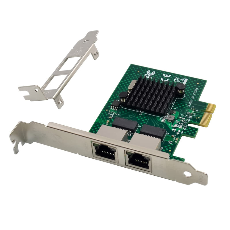  [AUSTRALIA] - Dual-Port PCIe Gigabit Ethernet Server Adapter with NetXtreme BCM5720-2P Chipset PCI Express 1000M Network LAN Card for Windows Sever Linux Ubuntu VMware