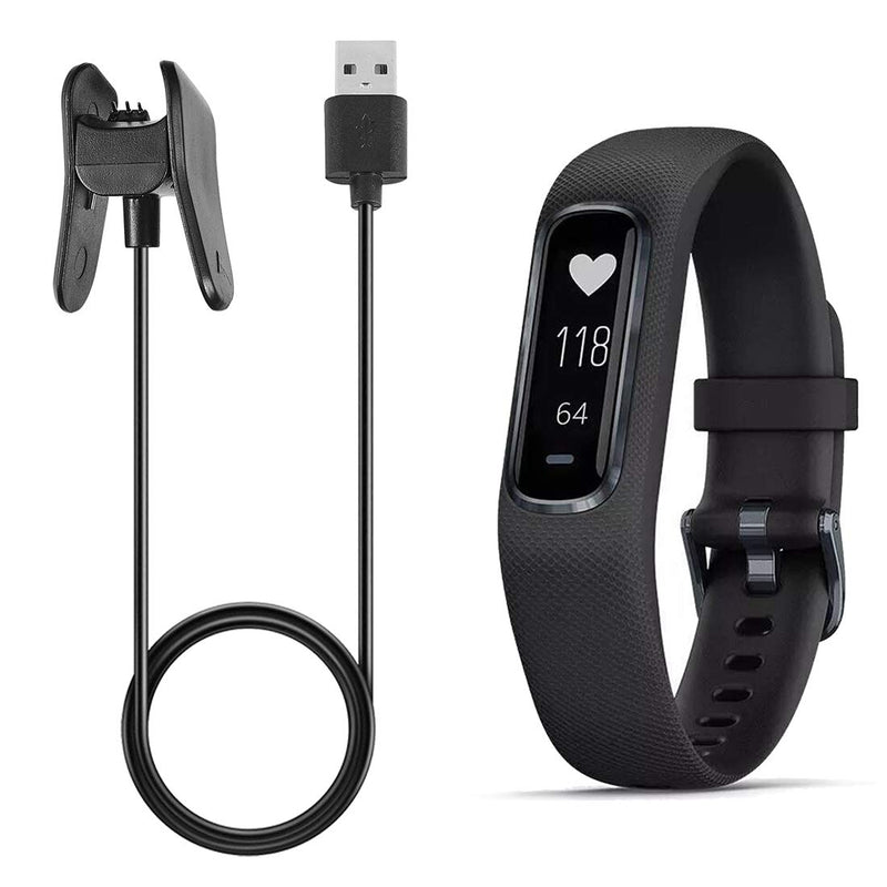 for Garmin Vivosmart 4 USB Charging Cable, LOKEKE Replacement USB Charger Charging Cables for Garmin Vivosmart 4 Sync Date Cable - LeoForward Australia