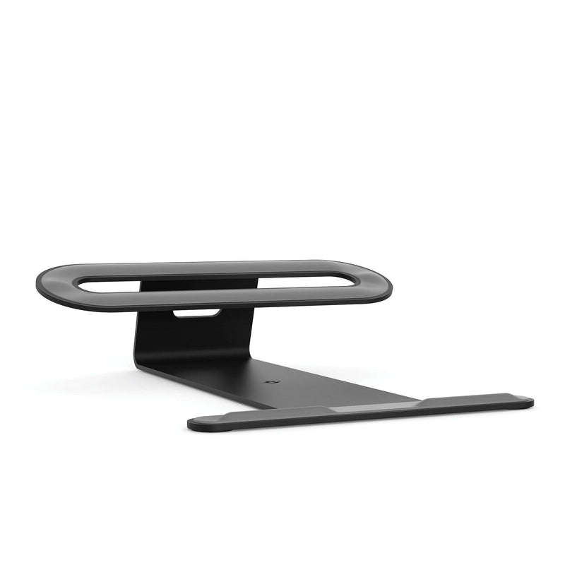 Twelve South ParcSlope for MacBook, Laptops and iPad Pro | Hybrid Laptop Typing Stand and Tablet Desktop Sketching Wedge Updated Matte Black Edition - LeoForward Australia