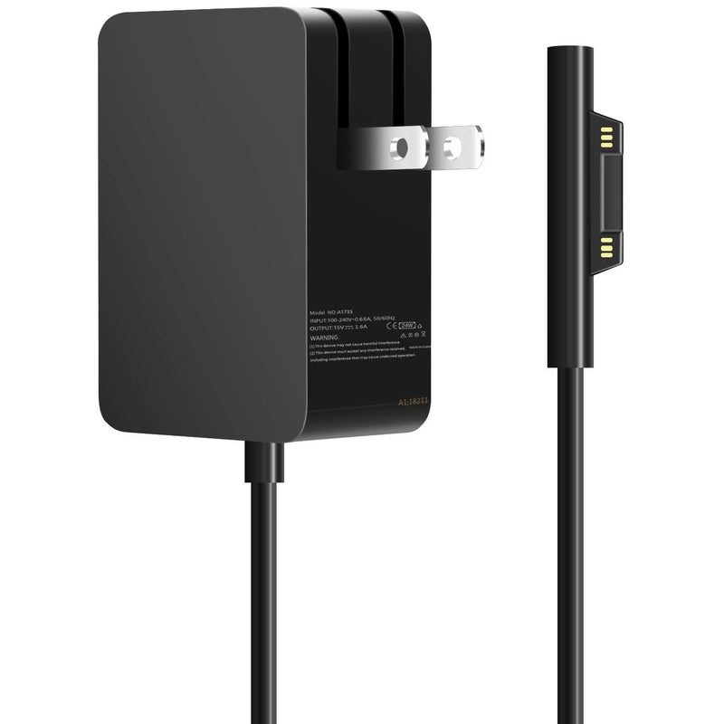  [AUSTRALIA] - Surface Go Charger, Power Supply Adapter 24W 15V 1.6A Compatible Microsoft Surface Go/Go 2/Go 3, Surface Pro 6/ Pro 5/Surface Pro 4 Core m3/Surface Pro 3