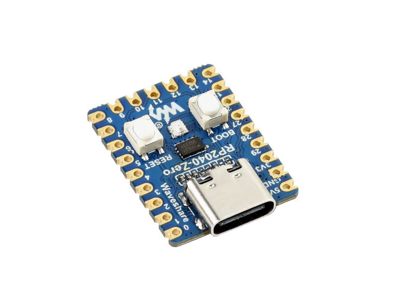  [AUSTRALIA] - RP2040-Zero Pico-Like MCU Development Board Based on Raspberry Pi RP2040 Microcontroller Chip, Dual-core Arm Processor, Multi-Function GPIO Pins, USB-C Connector, Tiny Size Easy Integration