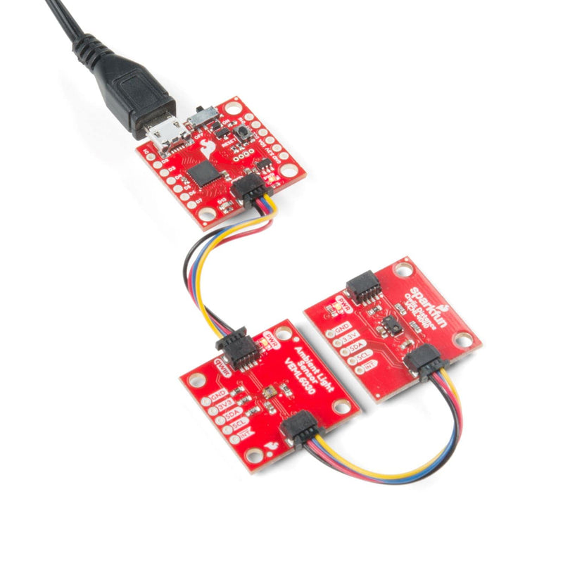  [AUSTRALIA] - SparkFun Qwiic Micro-SAMD21 Development Board 1 inx1 in microcontroller Qwiic Connect System Micro-B USB Interface for Program Use Compatible with Arduino Platform or Python UF2 bootloader 3.3V Logic