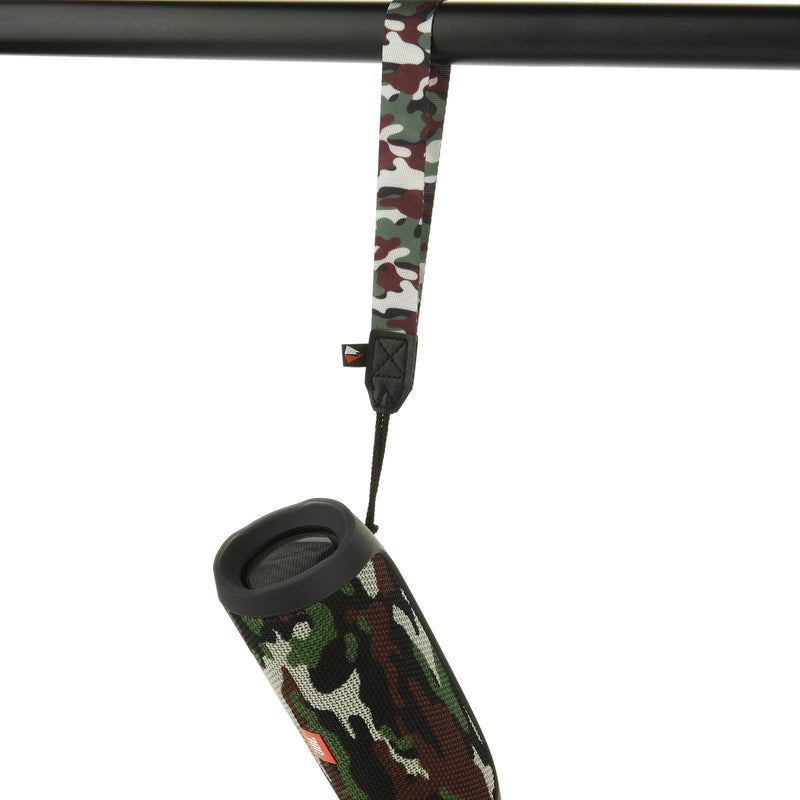  [AUSTRALIA] - Travel Carrying Strap for JBL Go/JBL Flip 4/JBL Flip 5, TXEsign Wristlet Hand Lanyard for Portable Bluetooth Speakers, Keys, Wallets, Camera (Camouflage) Camouflage