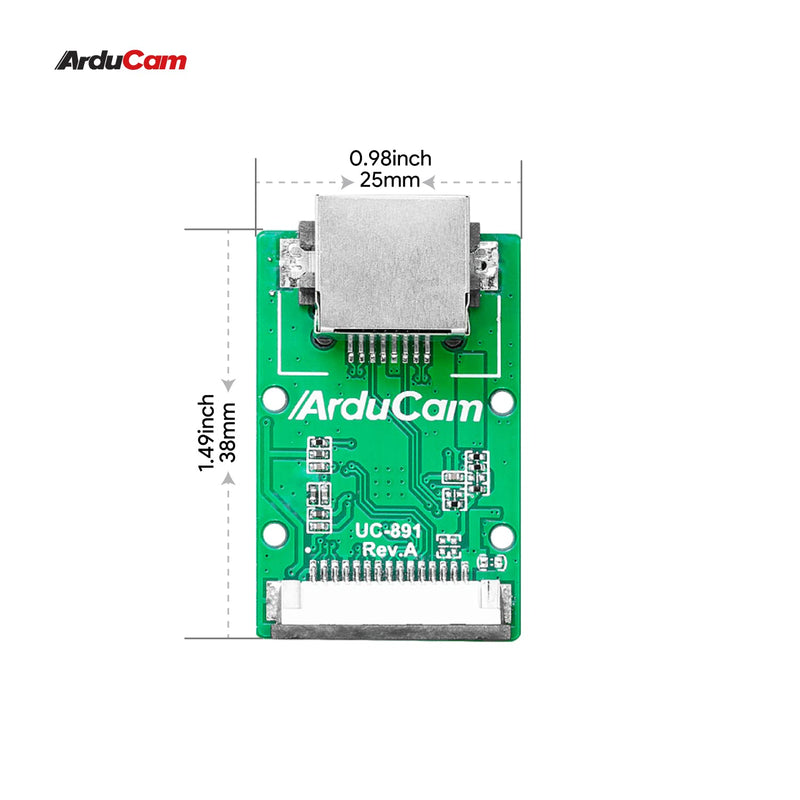  [AUSTRALIA] - Arducam Cable Extension Kit for Raspberry Pi Camera, Up to 15-Meter Extension, Compatible with Raspberry Pi Camera V1/V2/HQ, and 16MP Autofocus Camera Module