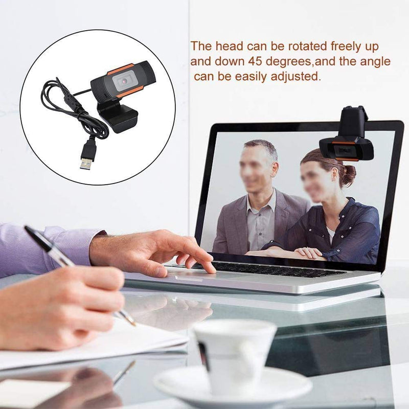  [AUSTRALIA] - 1080P Webcam Full HD Computer USB Video Camera with Mic, 5 Million Pixels, Video Recording, Calling, Conferencing, Gaming, Live Streaming Widescreen Webcam-Suit for Microsoft Teams, Dingtalk (002) 002