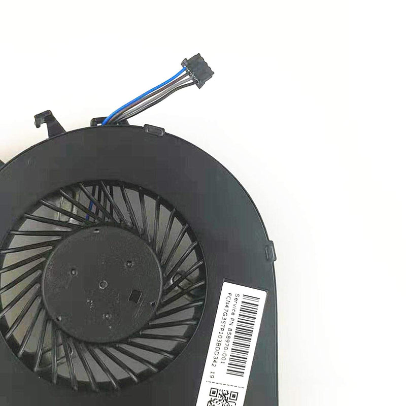  [AUSTRALIA] - New for HP Omen 15-ax 15-ax000 15-AX030TX 15-AX020CA 15-AX039NR 15-AX252NR 15-AX253DX 15-ax100 15-ax200 15-BC013TX 15-BC015TX TPN-Q173 Series CPU Cooling Fan NFB62A05H-FSFA15M 858970-001