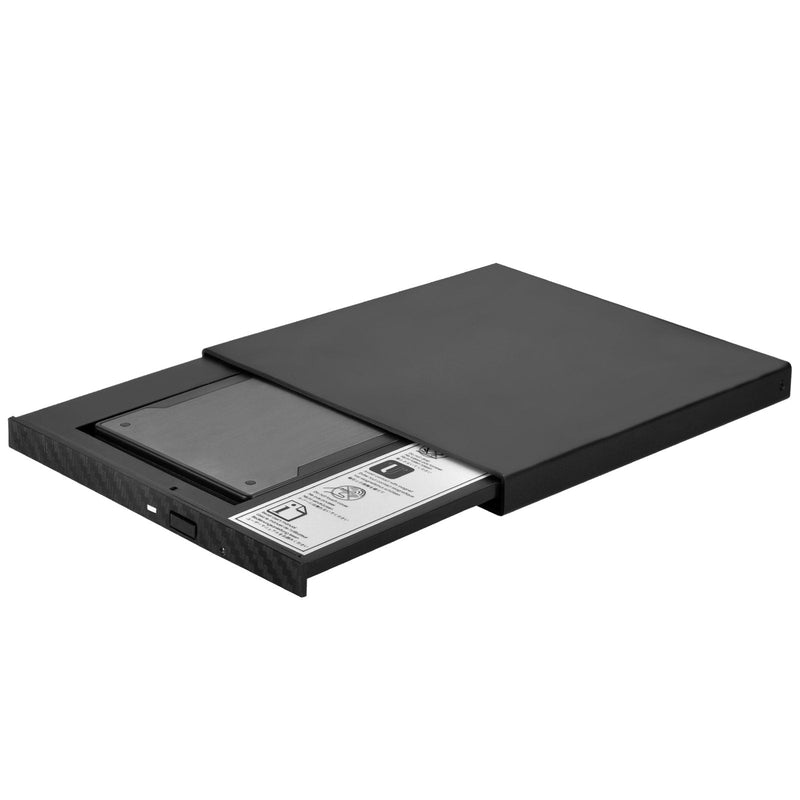  [AUSTRALIA] - SilverStone Technology 9.5mm Laptop Optical Disc Port ODD to 2.5" SATA SSD Adapter with included external housing TS14B