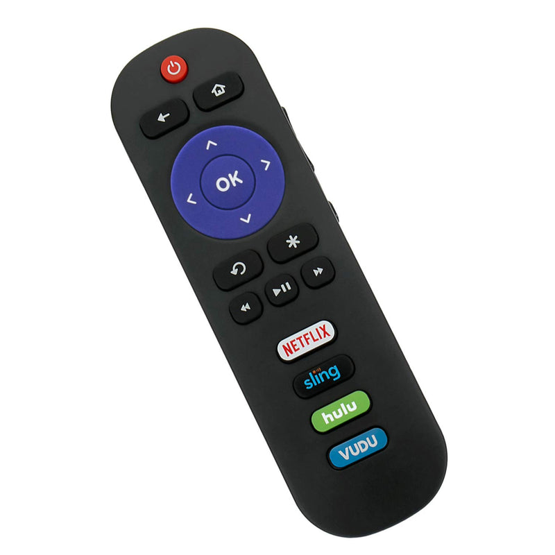 RC280 Replacement Remote Applicable for TCL Roku TV with Netflix Sling Hulu Vudu Key 55UP120 32S4610R 50FS3750 32FS3700 32FS4610R 32S800 32S850 32S3850 48FS3700 55FS3700 65S405 43S405 49S405 40S3800 - LeoForward Australia