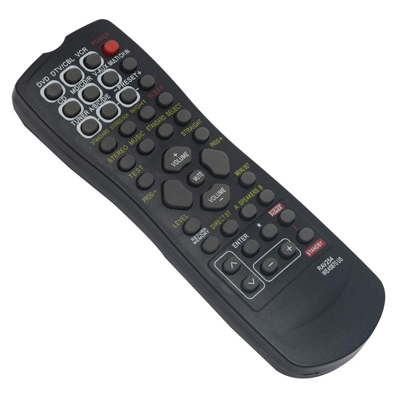 RAV254 Replace Remote Control fit for Yamaha AV Receiver RX-V350 RX-V359 RX-V373 RX-V390 RX-459 RX-V496 HTR-5240 HTR-5250 HTR-5630 - LeoForward Australia