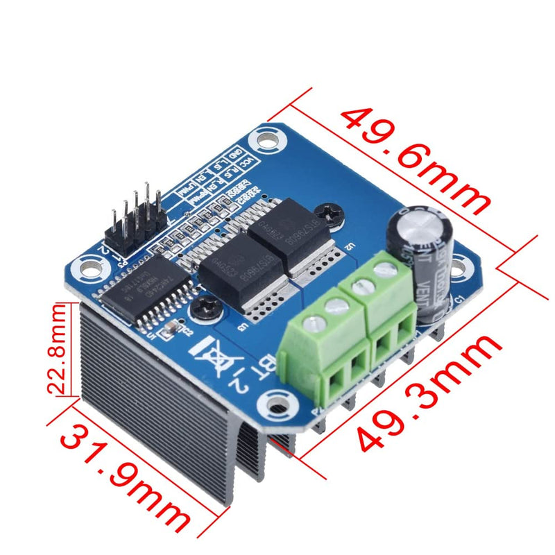  [AUSTRALIA] - Fasizi BTS7960 High Performance Motor Driver Module 5.5V to 27V 43A