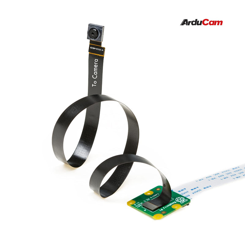  [AUSTRALIA] - Arducam Sensor Extension Cable for Raspberry Pi Camera Module V2, 300MM/1FT Cable to Extend IMX219 Sensor for Smaller Enclosure, Narrow Space Project, Work with V2 Camera on Jetson Nano